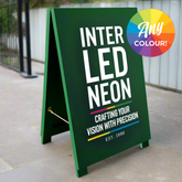 The Queensway' - Painted Pavement Sign (Little Greene)